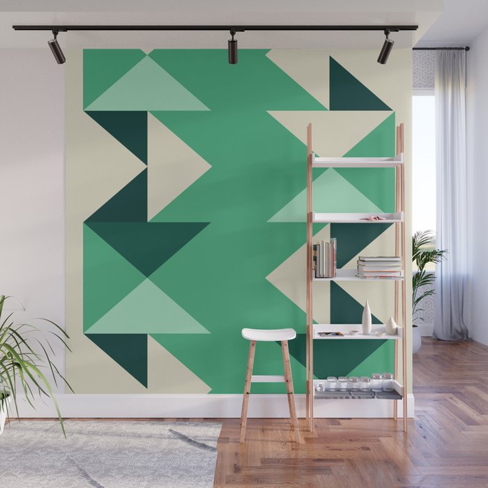 Abstract Shapes 86 Wall Mural Gallery Image 1