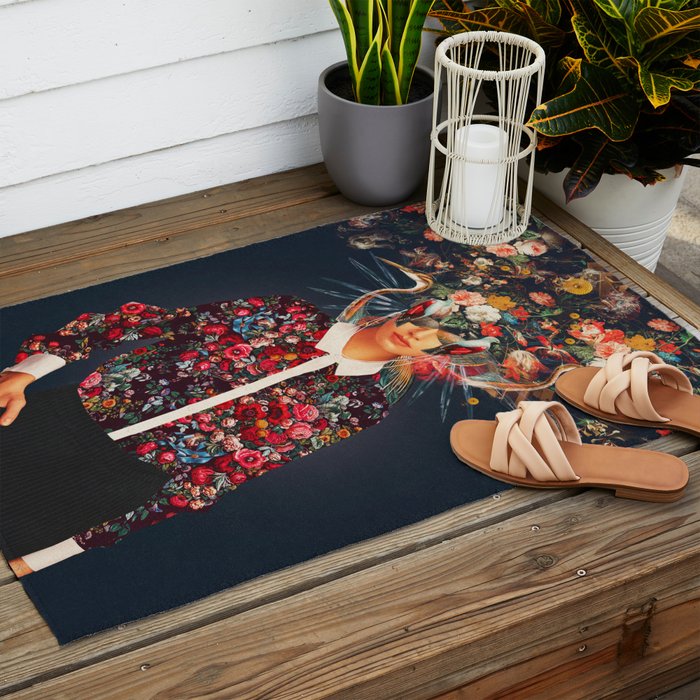 Your head was Full of Colours that had no names Outdoor Rug Gallery Image 2