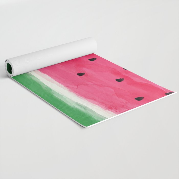 Watermelon Abstract Yoga Mat Gallery Image 2