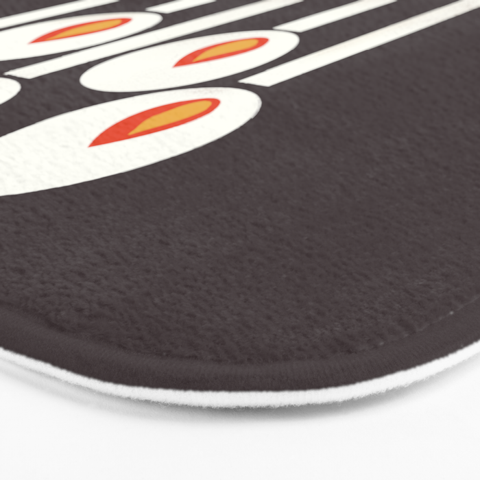 Festive Retro Candles Bath Mat Gallery Image 3