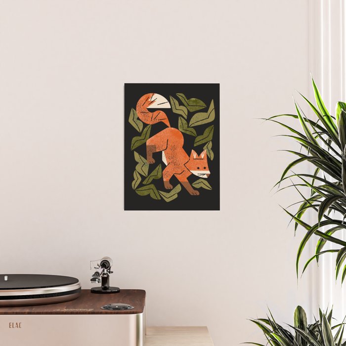 Fox In The Brush Poster Gallery Image 2