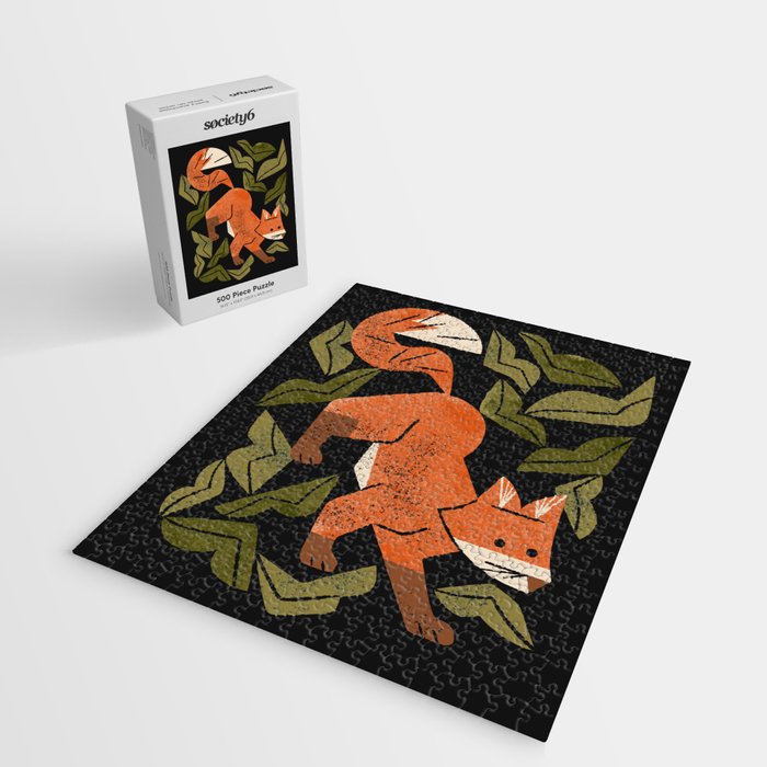 Fox In The Brush Jigsaw Puzzle Gallery Image 2