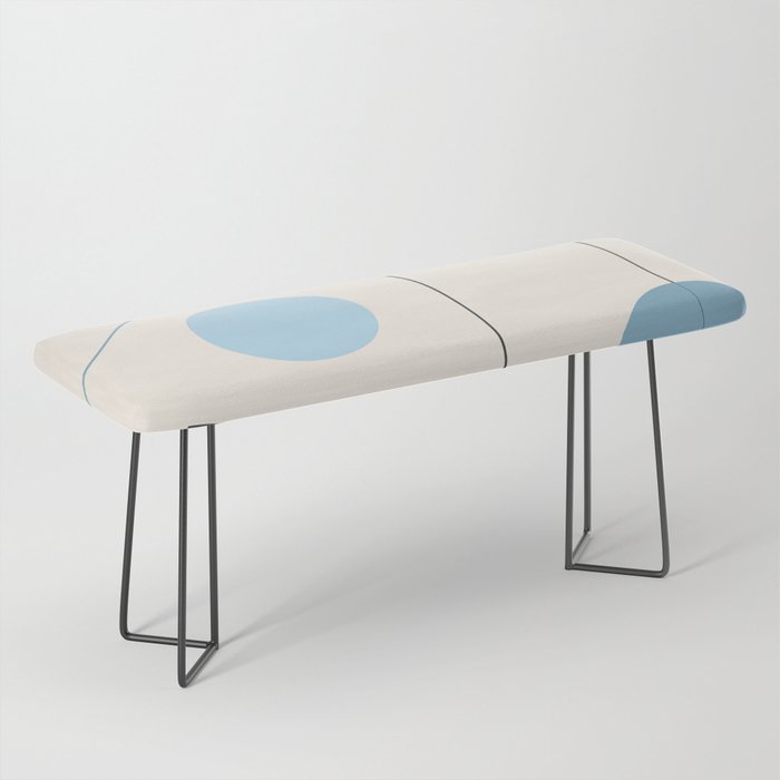 minimal geometric art 3 Bench Gallery Image 1