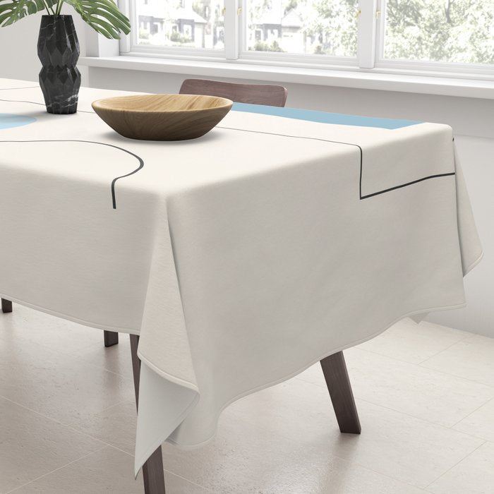 minimal geometric art 3 Tablecloth Gallery Image 3