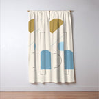 minimal geometric art 3 Window Curtain Gallery Image 3