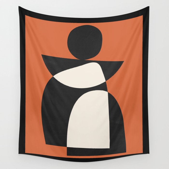 Minimal Abstract Art 39a Wall Tapestry Gallery Image 4