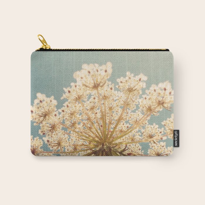 Queen Anne's Lace Carry All Pouch Gallery Image 1