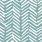 Herringbone, Teal, Boho Art Coffee Mug Gallery Image 2
