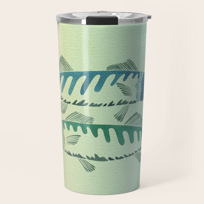 Fish Duo Travel Mug Gallery Image 1