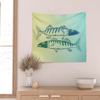 Fish Duo Wall Tapestry Gallery Image 2