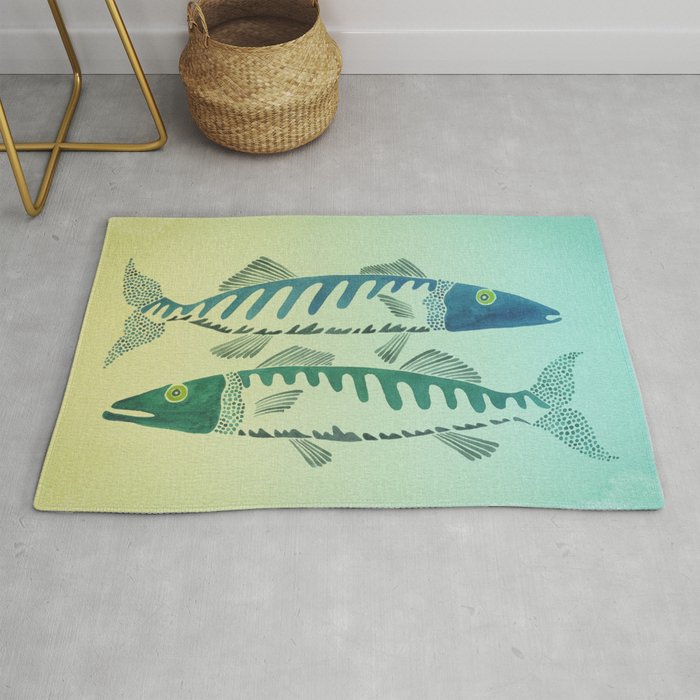 Fish Duo Rug Gallery Image 1