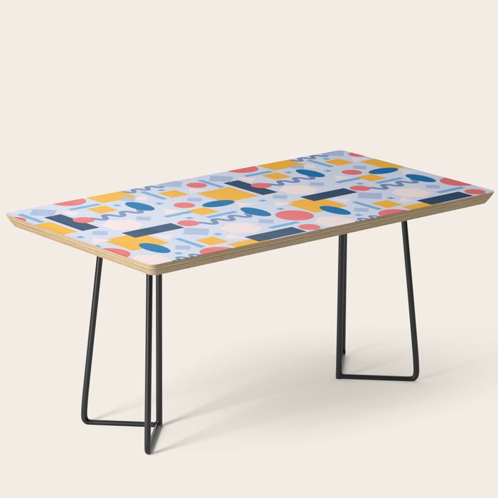 Geometrical Pattern Coffee Table Gallery Image 1