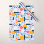 Geometrical Pattern Wrapping Paper Gallery Image 1