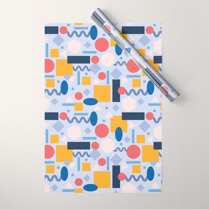 Geometrical Pattern Wrapping Paper Gallery Image 1