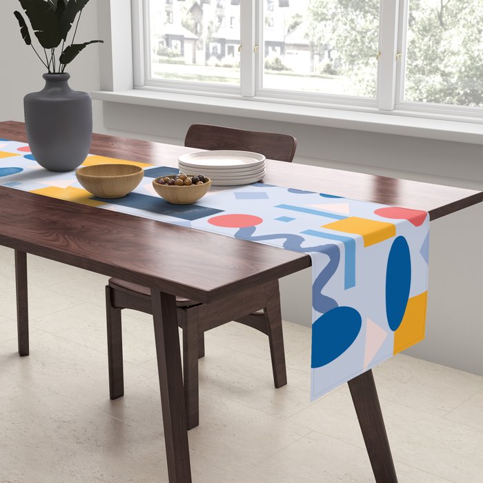 Geometrical Pattern Table Runner Gallery Image 2