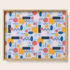 Geometrical Pattern Serving Tray Gallery Image 1