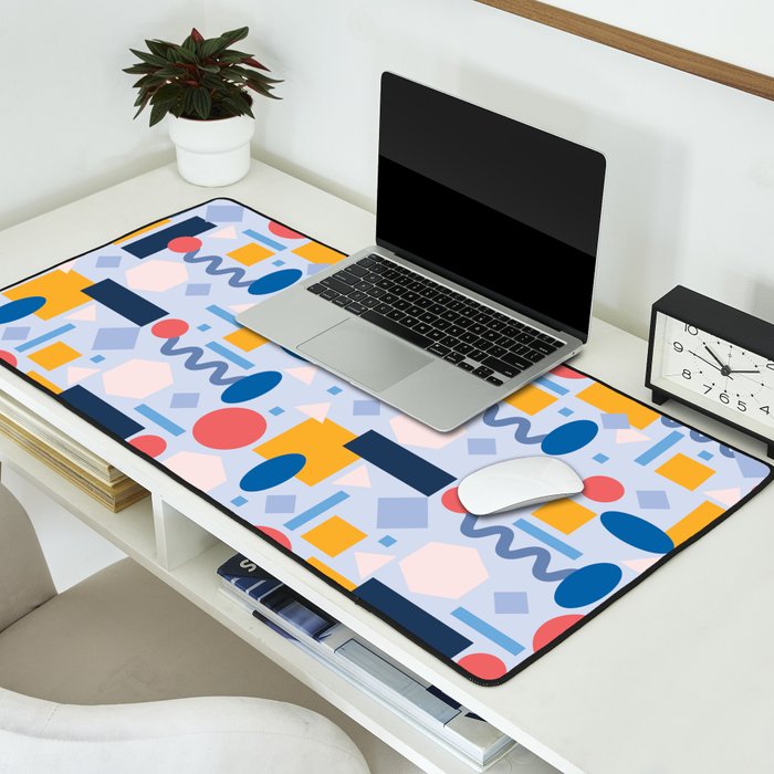 Geometrical Pattern Desk Mat Gallery Image 2