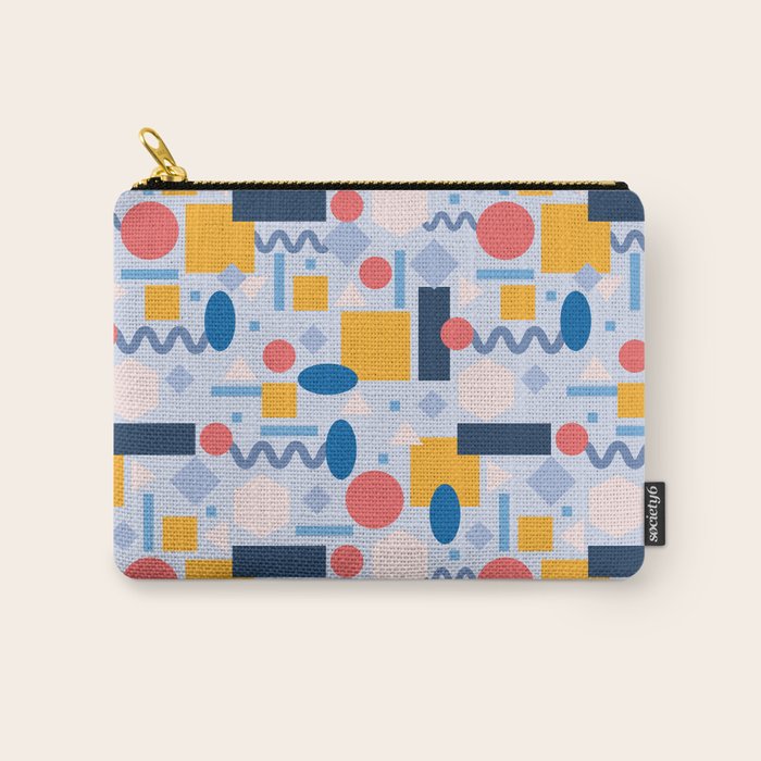 Geometrical Pattern Carry All Pouch Gallery Image 1