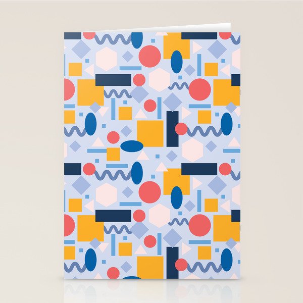Geometrical Pattern Stationery Card Gallery Image 1