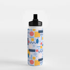 Geometrical Pattern Water Bottle Gallery Image 2