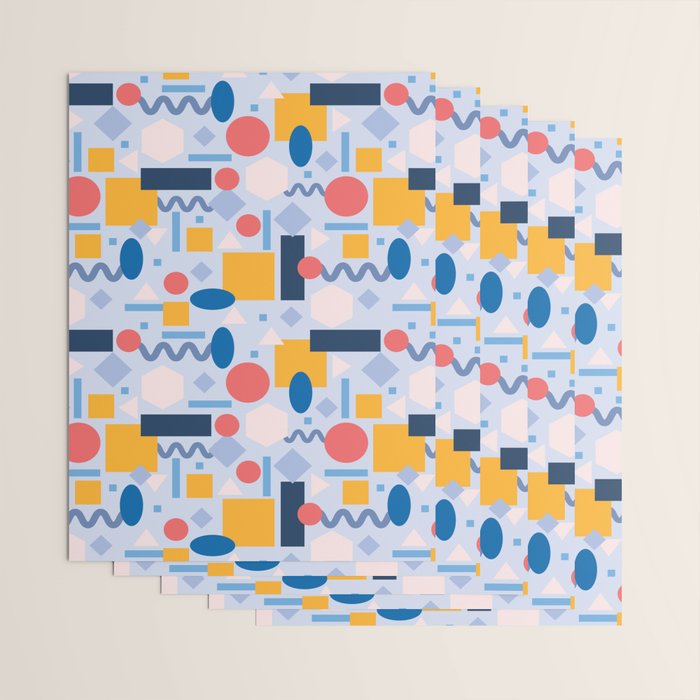 Geometrical Pattern Wrapping Paper Gallery Image 3