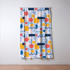 Geometrical Pattern Window Curtain Gallery Image 3