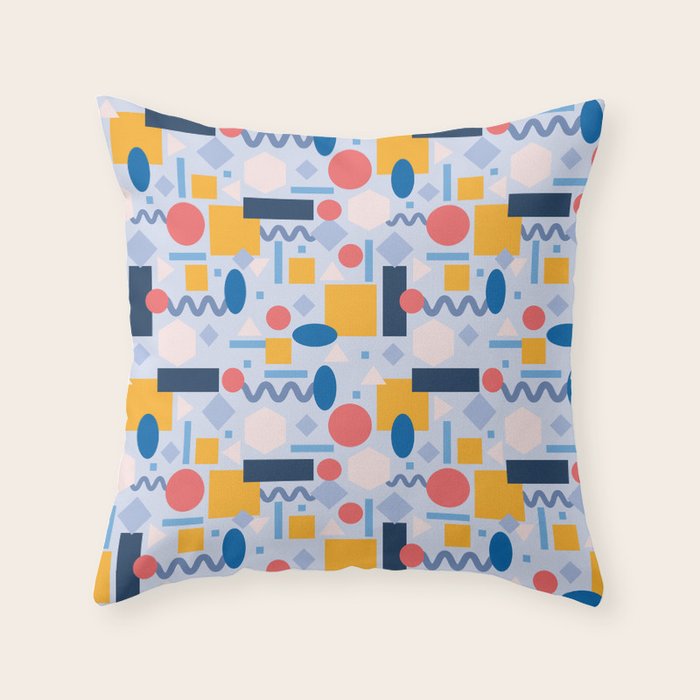 Geometrical Pattern Throw Pillow Gallery Image 6