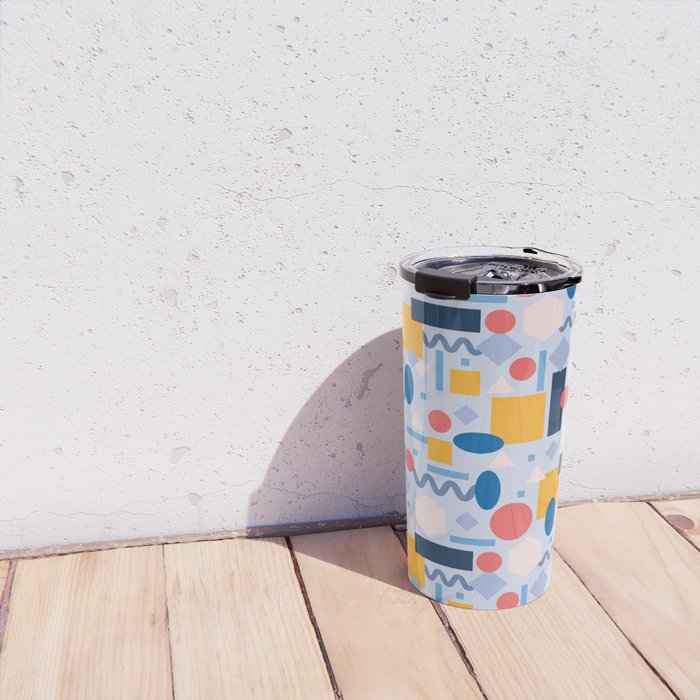 Geometrical Pattern Travel Mug Gallery Image 4