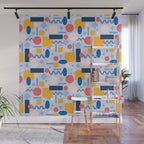 Geometrical Pattern Wall Mural Gallery Image 1