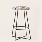 Geometrical Pattern Stool Gallery Image 1
