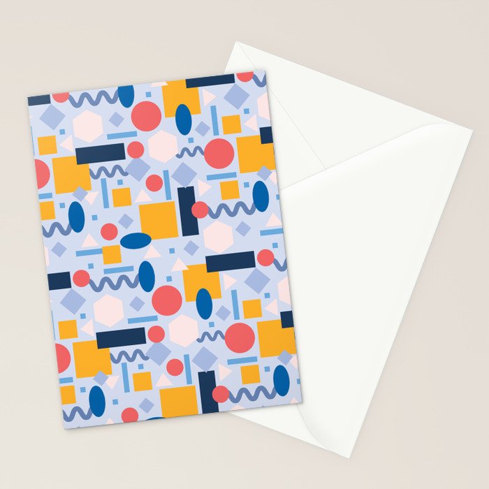 Geometrical Pattern Stationery Card Gallery Image 2