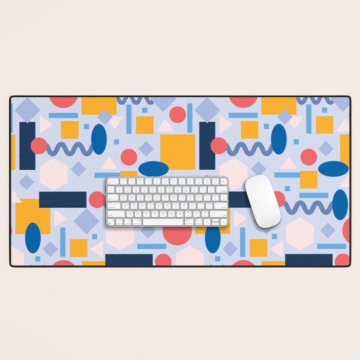 Geometrical Pattern Desk Mat Gallery Image 1