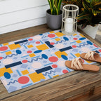 Geometrical Pattern Outdoor Rug Gallery Image 2