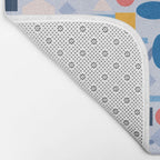 Geometrical Pattern Bath Mat Gallery Image 2