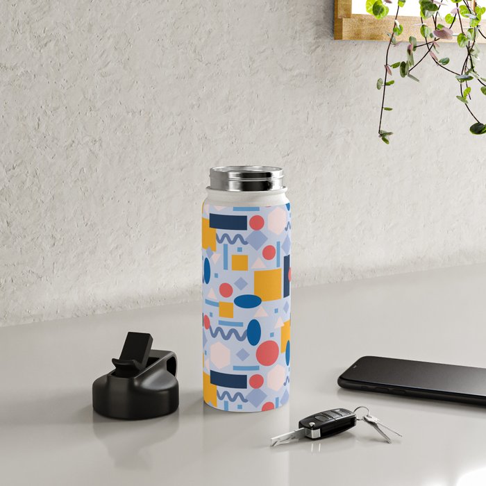 Geometrical Pattern Water Bottle Gallery Image 4