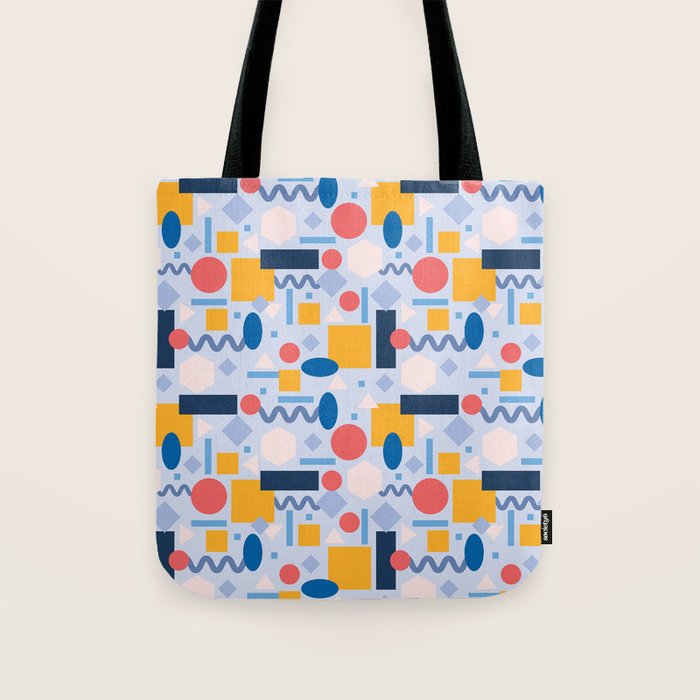 Geometrical Pattern Tote Bag Gallery Image 1