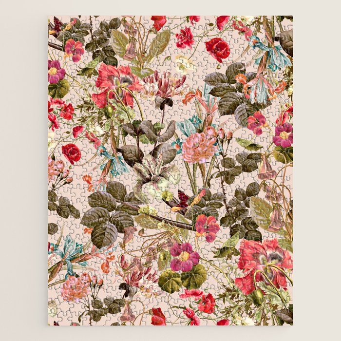Vintage Summer Garden Jigsaw Puzzle Gallery Image 1