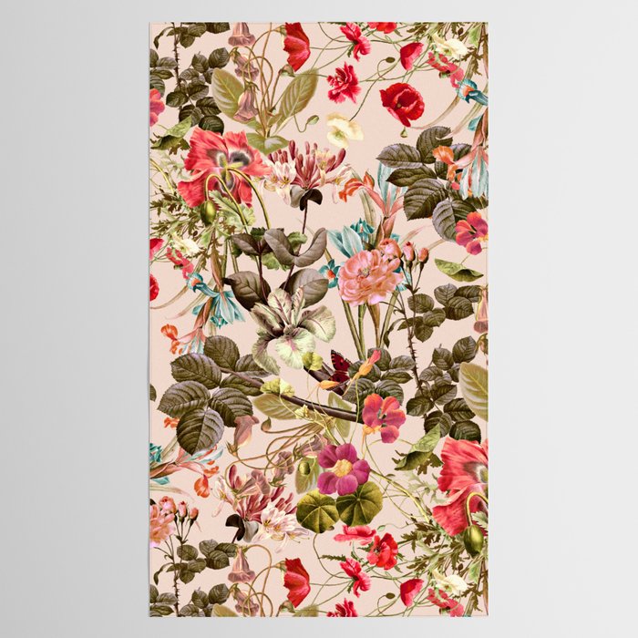 Vintage Summer Garden Tablecloth Gallery Image 2