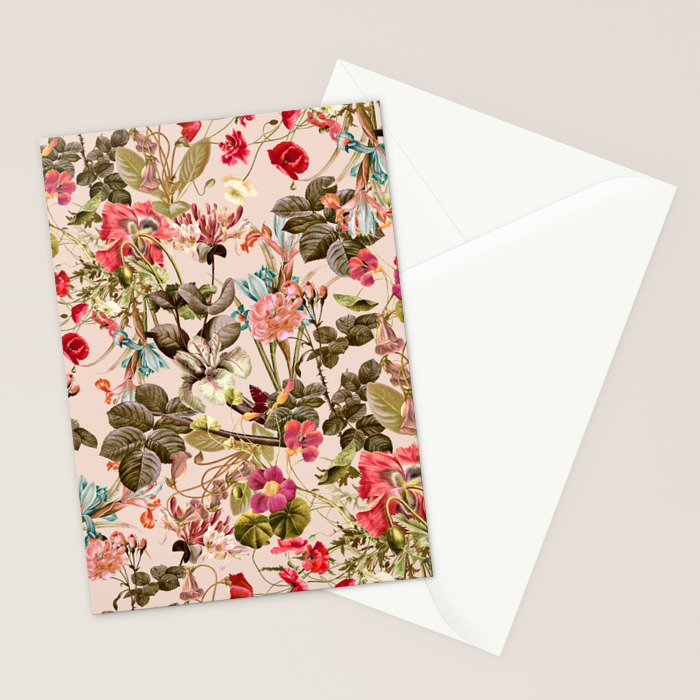 Vintage Summer Garden Stationery Card Gallery Image 2