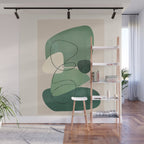 Floating Abstraction 10 Wall Mural Gallery Image 1