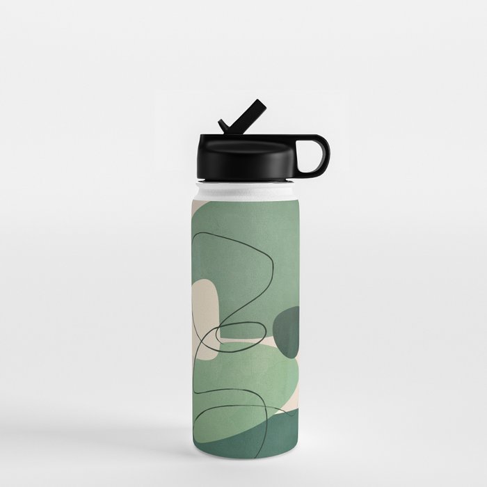 Floating Abstraction 10 Water Bottle Gallery Image 1