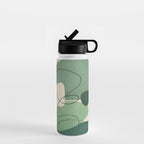 Floating Abstraction 10 Water Bottle Gallery Image 1