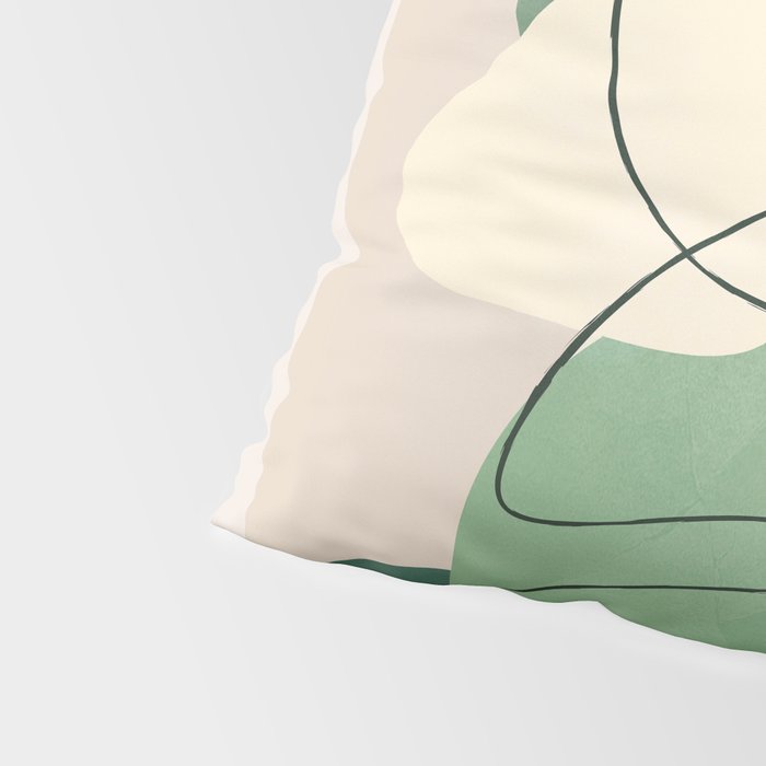 Floating Abstraction 10 Pillow Sham Gallery Image 4