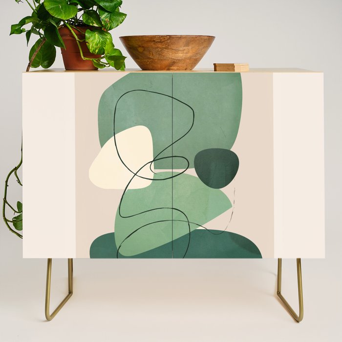 Floating Abstraction 10 Credenza Gallery Image 1