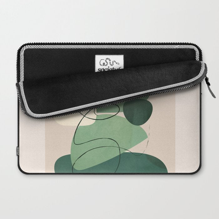 Floating Abstraction 10 Laptop Sleeve Gallery Image 2