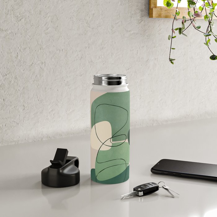 Floating Abstraction 10 Water Bottle Gallery Image 4