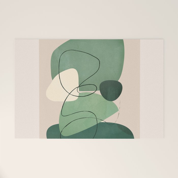 Floating Abstraction 10 Welcome Mat Gallery Image 1