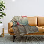 Mother Protect Me from the Sadness of this World Throw Blanket Gallery Image 1