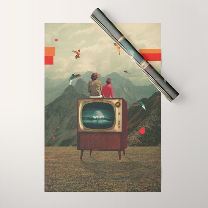 Mother Protect Me from the Sadness of this World Wrapping Paper Gallery Image 1