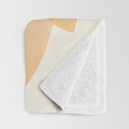 Lotus Flower Minimalism I Throw Blanket Gallery Image 3
